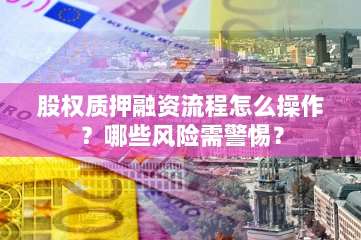 北京股权质押融资流程怎么操作？哪些风险需警惕？