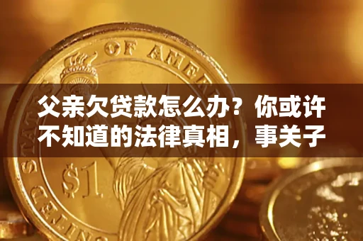 北京父亲欠贷款怎么办？你或许不知道的法律真相，事关子女未来