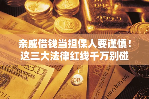 北京亲戚借钱当担保人要谨慎！这三大法律红线千万别碰