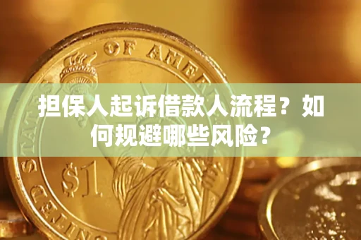 北京担保人起诉借款人流程？如何规避哪些风险？